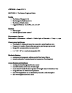 CHEM 142, Lecture 1.1 Notes