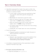 Chem 110 Study Guide