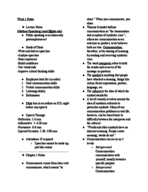 Week 1 Notes