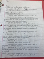 Week 6 notes