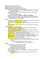 Structures- 1st Exam Study Guide