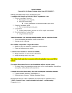 Intro to Social Problems Study Guide #2 