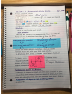 Sections 2.2 and 2.3 Notes