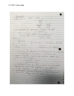 PHYS1211 Class Notes 