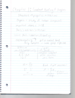 Chem30a Week 1 Notes