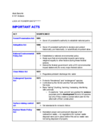 EVST Midterm Study Guide