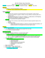 IMC 302, Exam 1 Study Guide