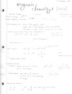 week 1 notes (o-chem)