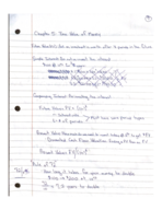 Notes on Chapters 5 and 6