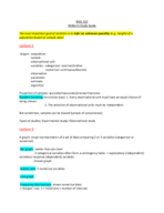 BIOL 322 - Midterm Study Guide