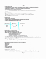 TTU - CHEM1305 Week 6 Notes