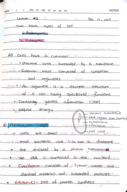 BIOL201 week 2 note