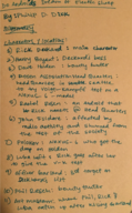 Lecture Notes- Do Androids Dream of Electric Sheep