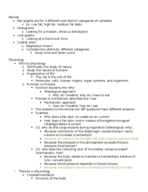 Physiology Exam 2 Study Guide