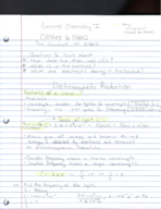 General Chemistry Notes