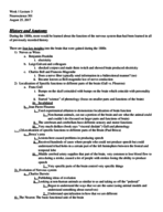 Week 1 Notes