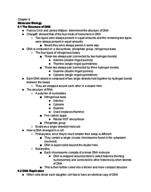 Biology week 7 notes