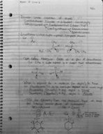 CHEM 230 - Week 5 Notes