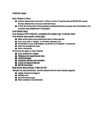 THAR 201 Notes Unit 2 
