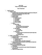 Exam 2 Study Guide