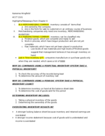 ACCT 2101 CHAPTER 6 NOTES