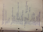 Class notes 