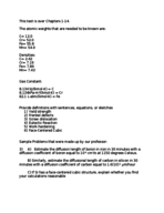 Study Guide 
