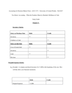 ACG 3173 - Study Guide
