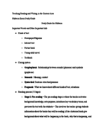 TRW Midterm Study Guide