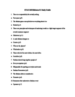 CFAS Midterm #1 Study Guide 