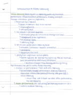 Intro to Motor Learning