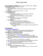 CMB 201 Exam 2 Study Guide