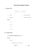 Int Algebra WEEK NOTE 1