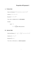 Int Algebra WEEK NOTE 4