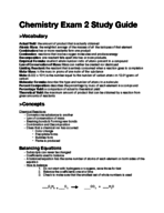 Chapter 3 Study Guide