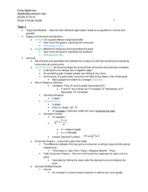 ECON 2110 Exam 2 Study Guide