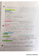 Human Physiology Class Notes