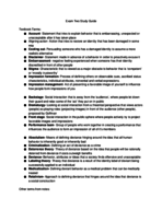 Sociology exam 2 study guide