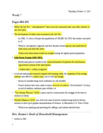 Week 7 Notes