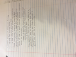 Bio 001 Week 6 Notes