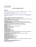 ECO 355, Exam 2 Study Guide