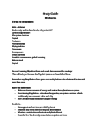 Study Guide 