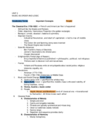 Music 101 Unit 3 Part 1