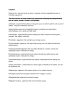 Microbiolgy Exam Review