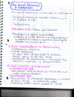 Lifespan Notes Week 7