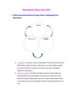 Midterm Study Guide