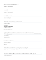 Marketing Exam #2 Study Guide