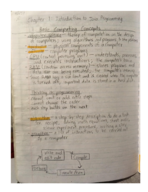 CSE 142 Chapter 1 Notes