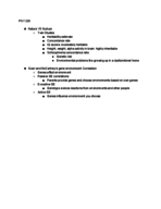 PSY 220 week 5 notes