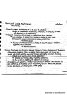 Open and Closed Relationship Notes